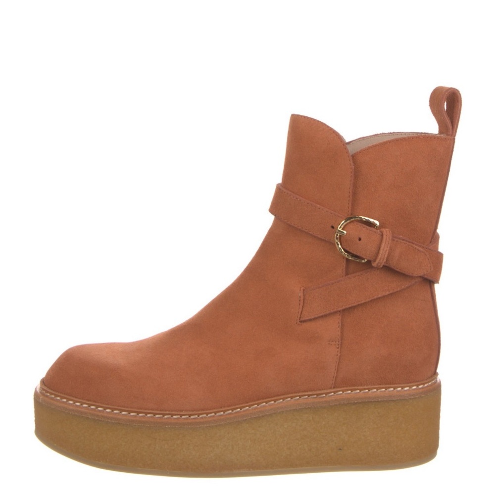 Ulla Johnson Tan Ankle Boots